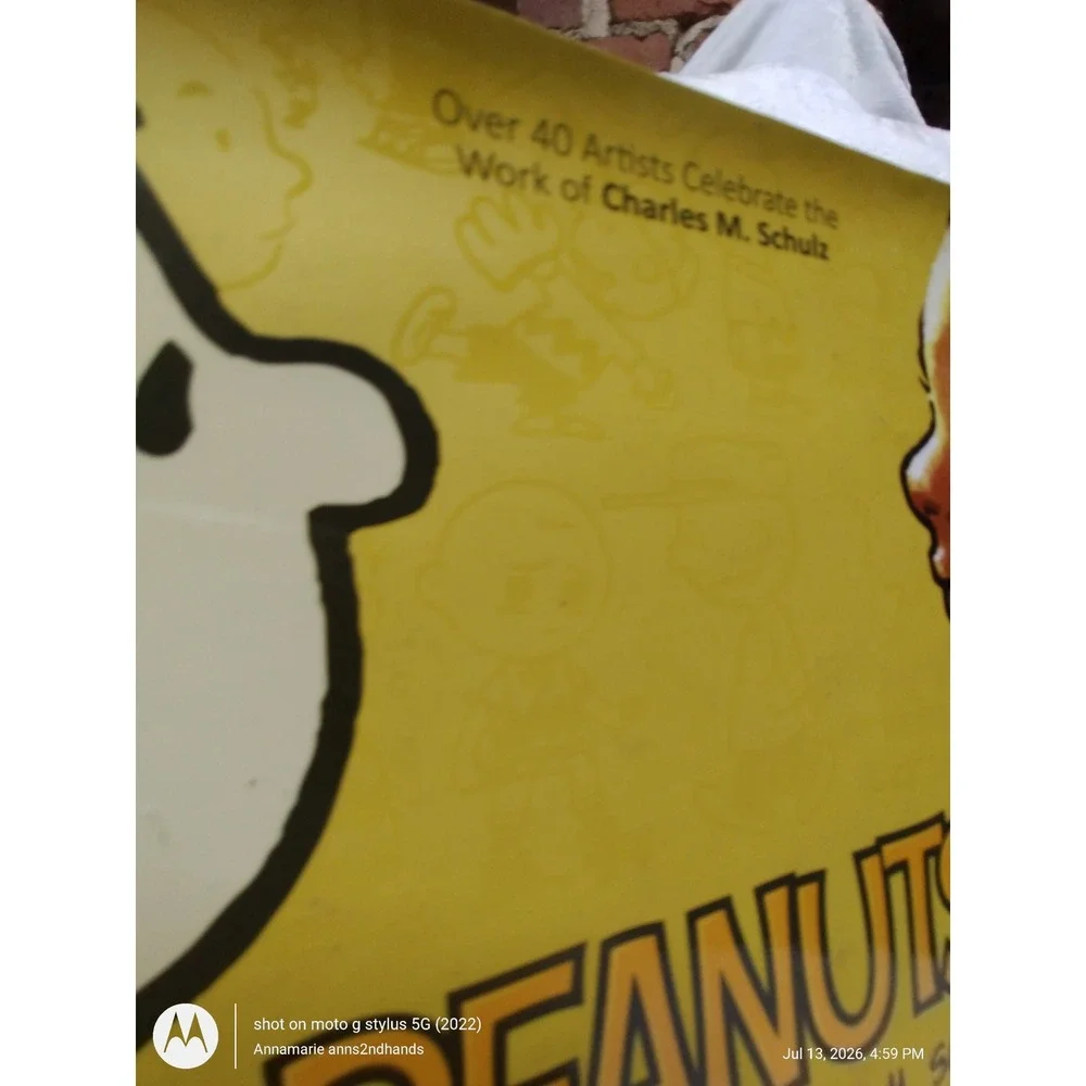 Peanuts A Tribute to Charles M Schulz 2015 First Printing Hardcover KaBOOM